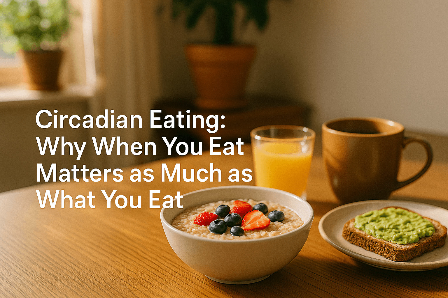 Circadian Eating: Why When You Eat Matters as Much as What You Eat
