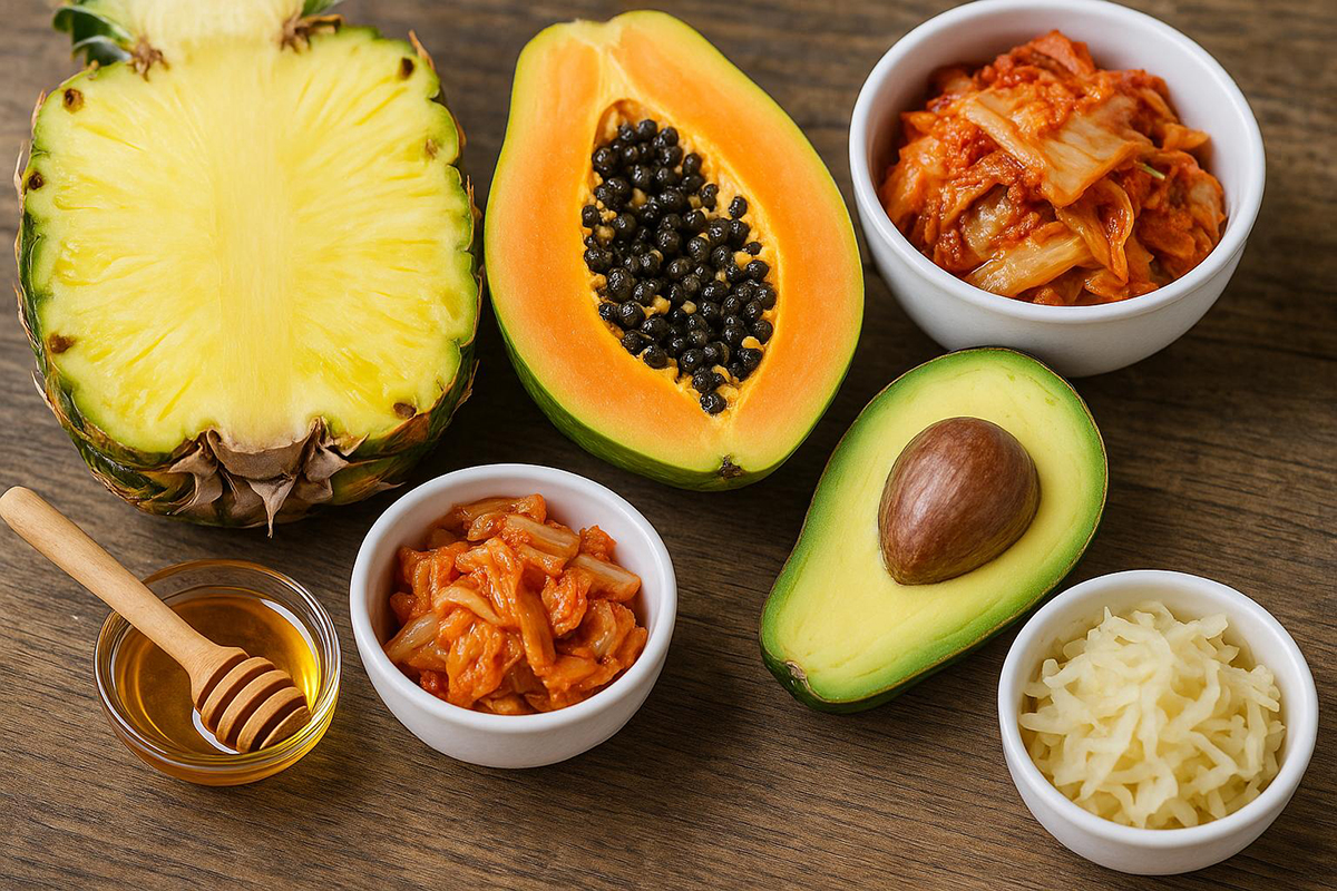 Enzyme-Rich Foods That Support Gut Healing